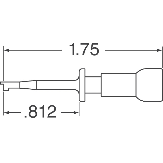 BXM-36R/B E-Z-Hook  Test Leads - Banana, Meter Interface